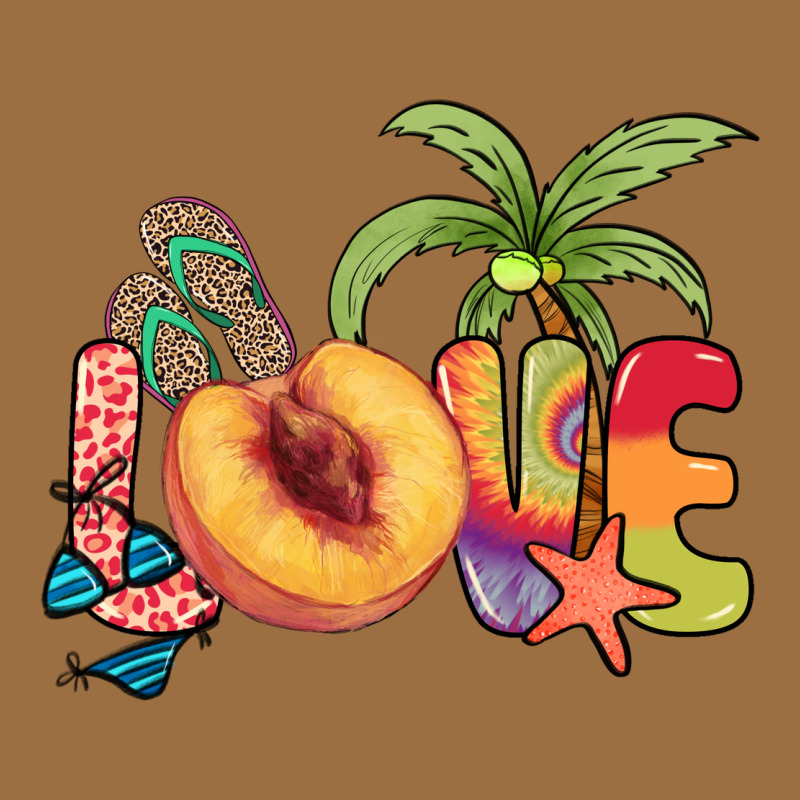 Love Peach Summer Vintage Tee by NancyCooperArtShop | Teevron