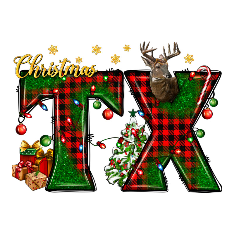 Christmas Texas With Deer Premium Tee by BundleAndBundleShop | Teevron