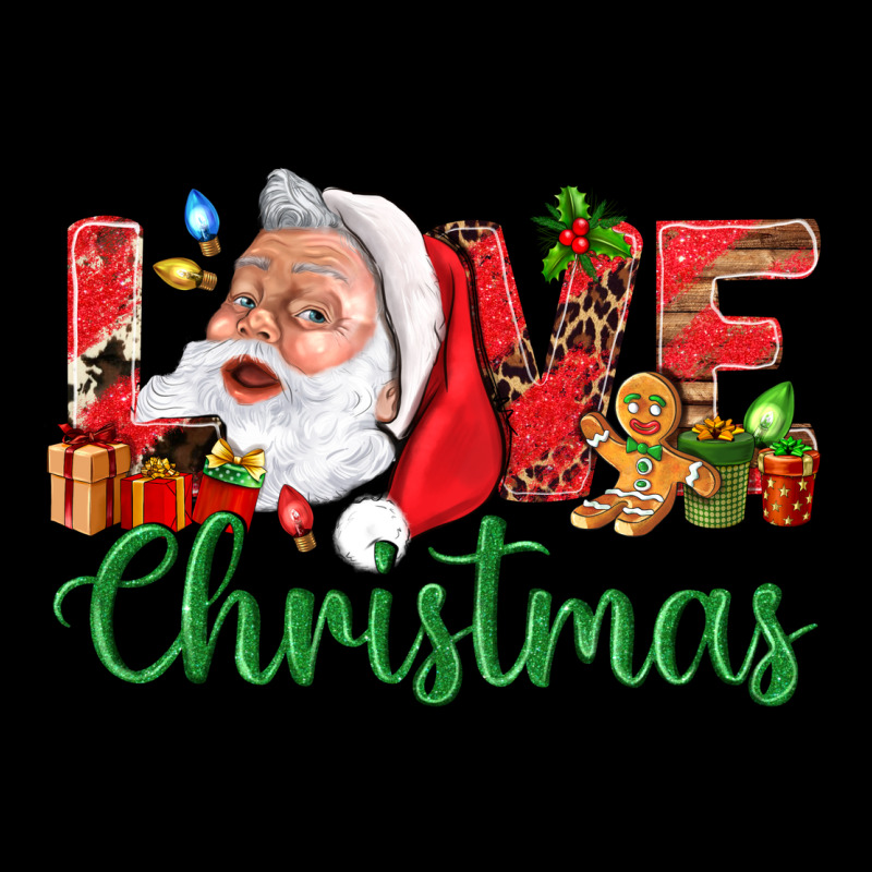 Love Christmas With Santa Ladies Tee by BundleAndBundleShop | Teevron