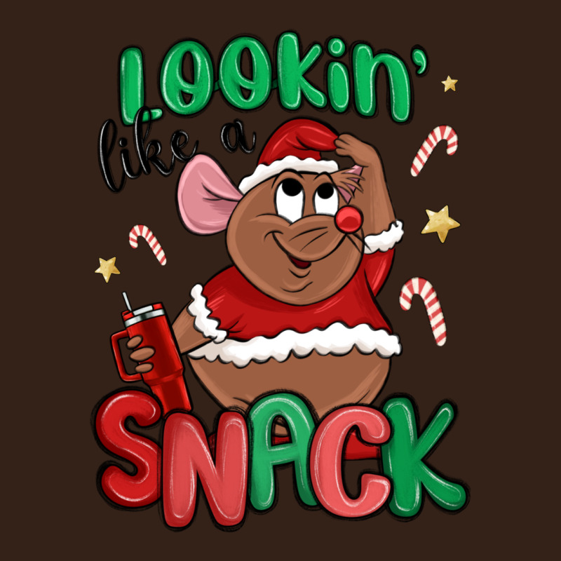 Lookin' Like A Snack Christmas Character Heavy Core Tee by MaliasSmallBusiness | Teevron
