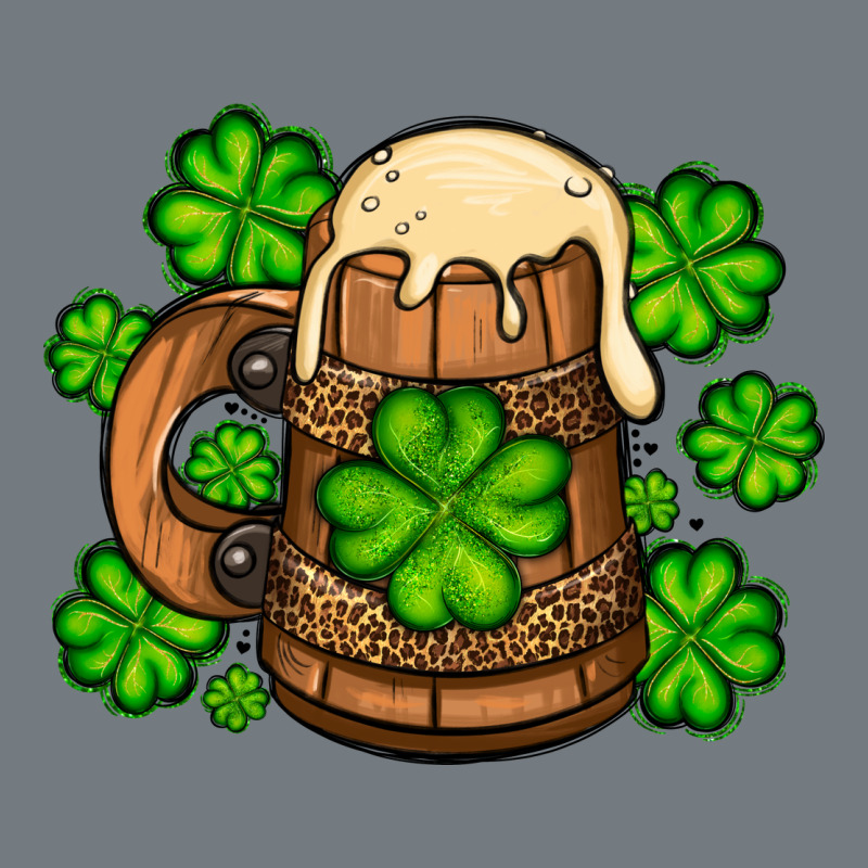 St. Patrick's Beer And Shamrock Heavyweight Sweatshirt by OliviaCreatesArt | Teevron