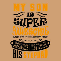 My Son Is Super Awesome His Stepdad Vintage Tee | Teevron