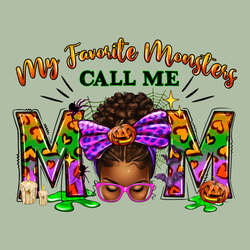 My Favorite Monsters Call Me Mom Urban Heavy Tee by texasbilliewilder | Teevron
