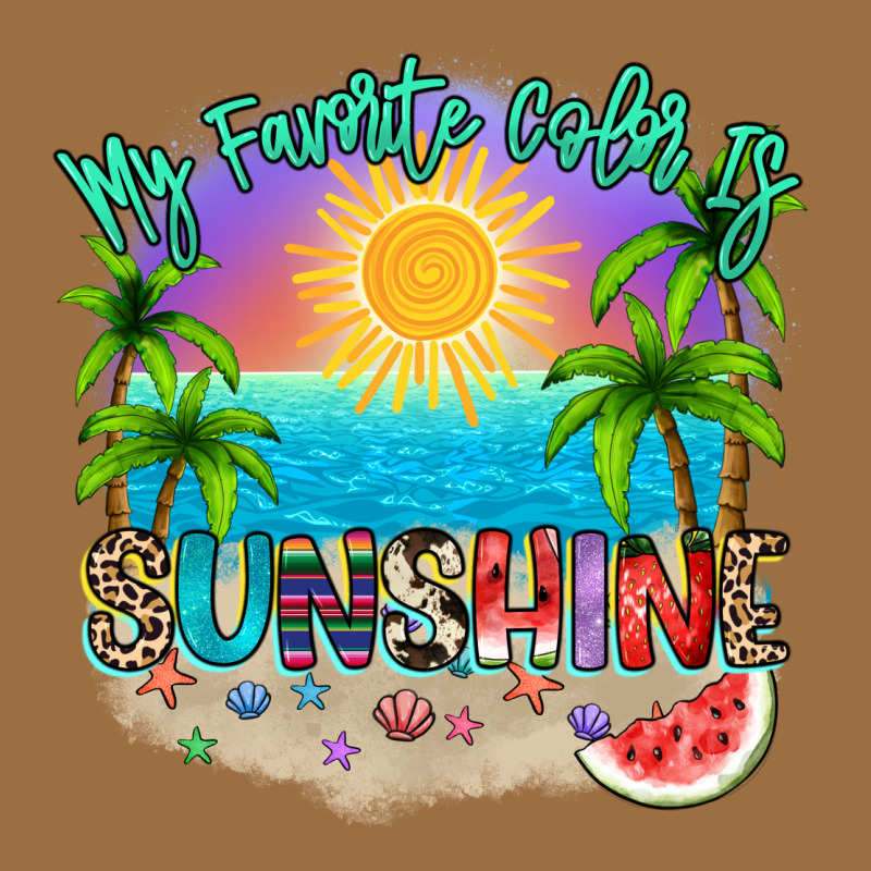 My Favorite Color Is Sunshine Vintage Tee by NancyCooperArtShop | Teevron