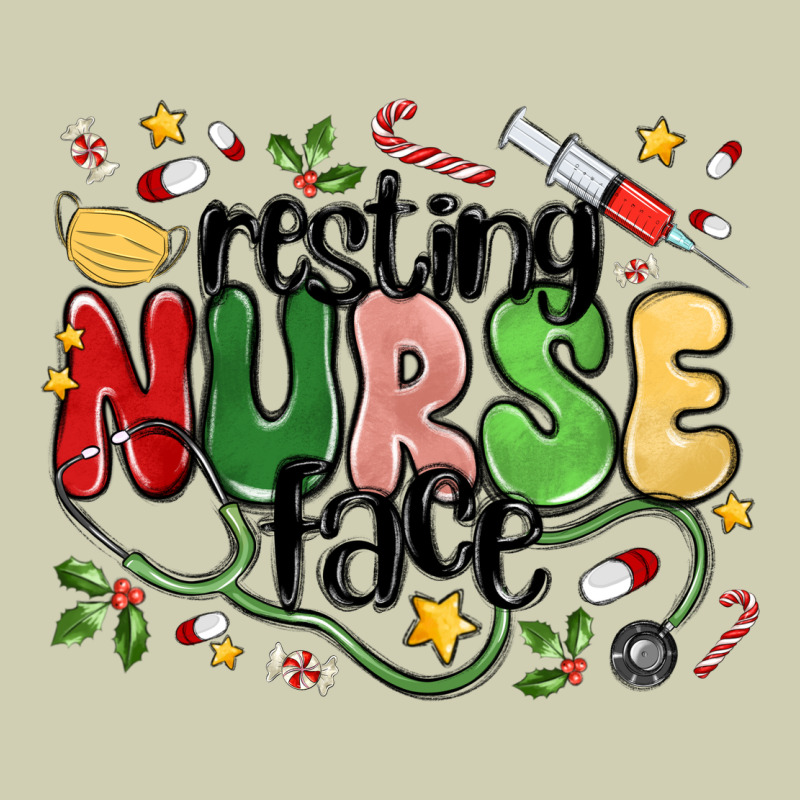 Resting Nurse Face Heavy Core Tee by MaliasSmallBusiness | Teevron