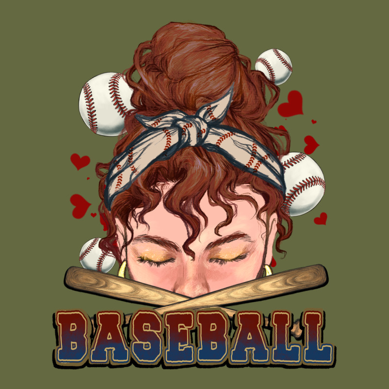 Messy Bun Baseball Long Sleeve Tee by HowdyJamesFarm | Teevron