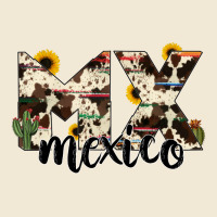 Mexico State Cowhide Serape Cactus Ladies Tee | Teevron