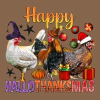 Happy Hallothanksmas Chick Premium Tee | Teevron