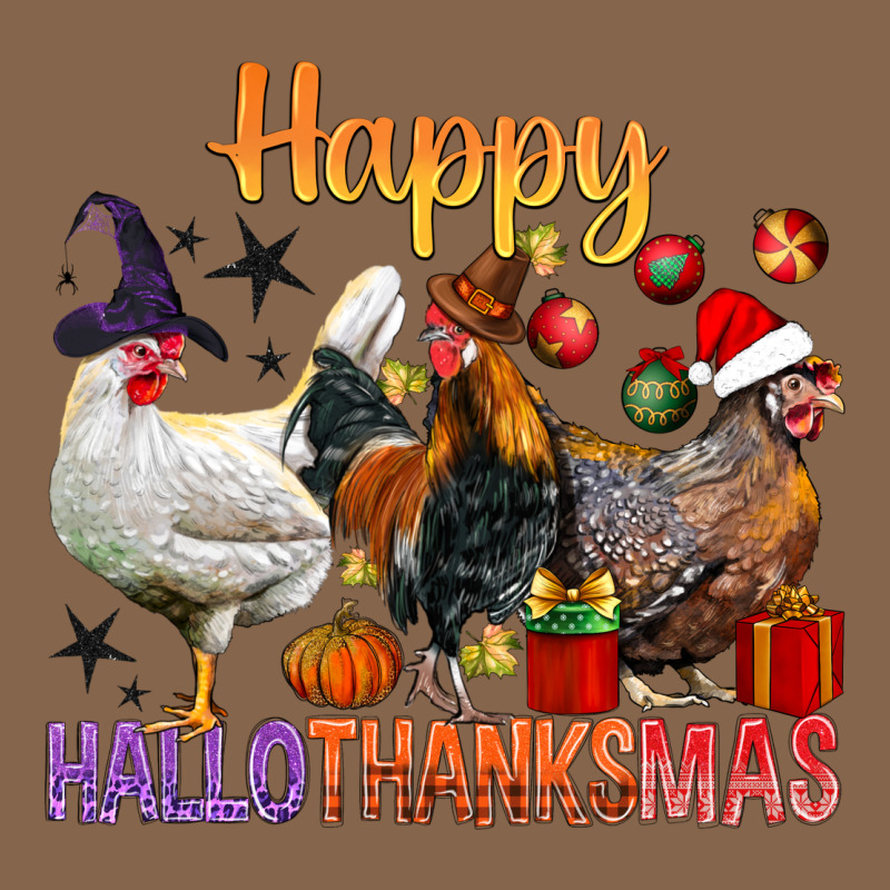 Happy Hallothanksmas Chick Premium Tee by BundleAndBundleShop | Teevron