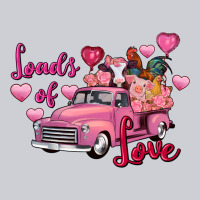 Loads Of Love Valentine's Day Farm Truck Heavyweight Sweatshirt | Teevron
