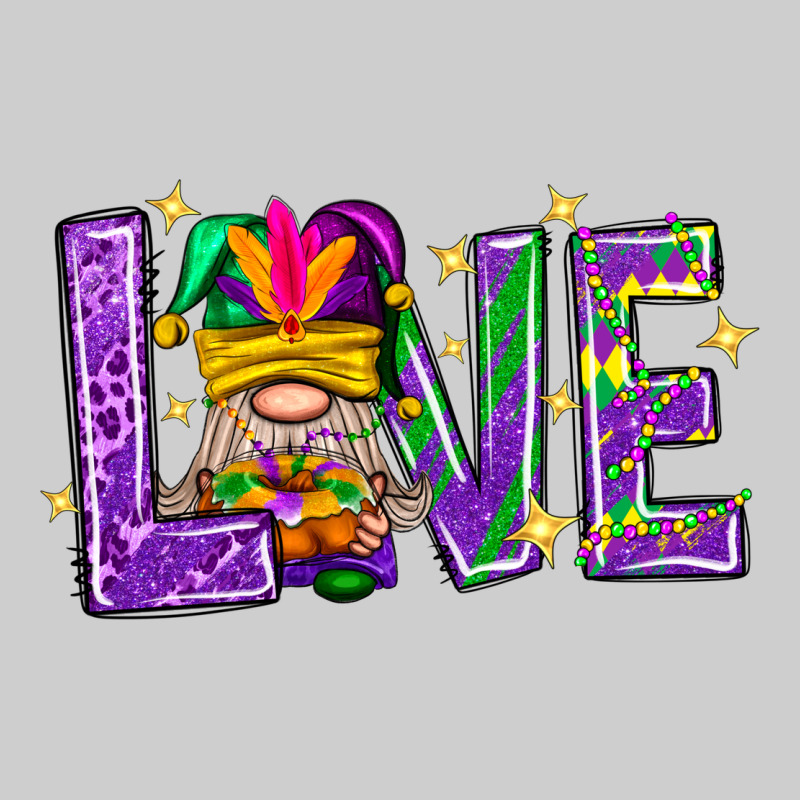 Mardi Gras Love With Gnome Premium Tee by BundleAndBundleShop | Teevron