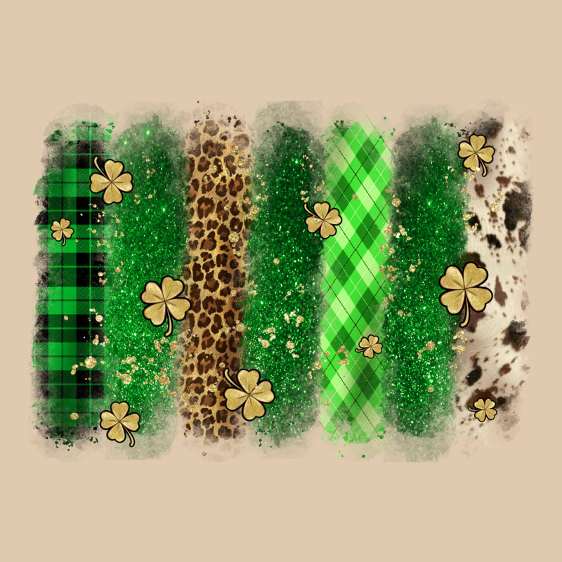St. Patrick's Day Brushstroke Heavyweight Sweatshirt by OliviaCreatesArt | Teevron