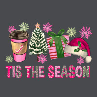 Pink Christmas Tis The Season Zipper Hoodie | Teevron