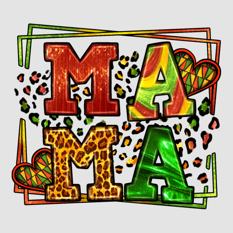 Juneteenth Leopard Frame Mama Mother's Day Premium Sweatshirt by LillyAllenDesigns | Teevron