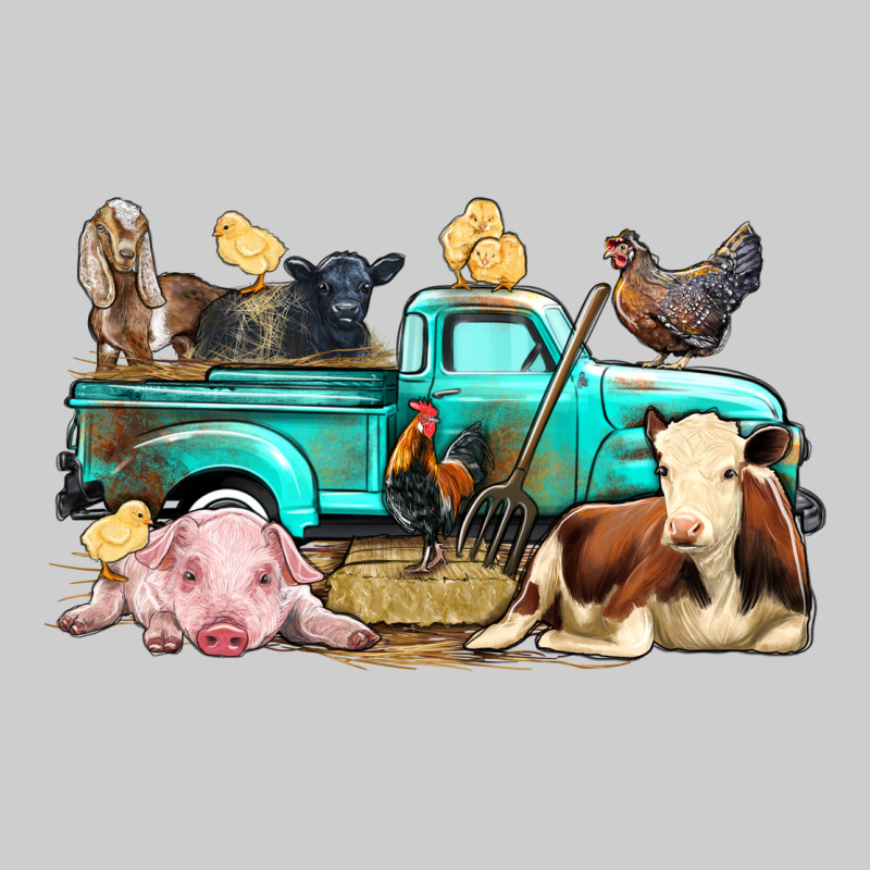 Farm Animals Truck Premium Tee by BundleAndBundleShop | Teevron