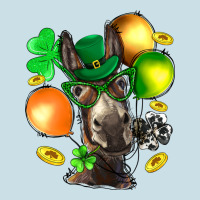 St. Patricks Clovers With Donkey Ladies Tee | Teevron