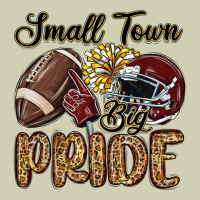 Small Town Big Pride Maroon Yellow Heavy Core Tee | Teevron