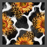 Cowhide Leopard Sunflower Seamless Pattern Zipper Hoodie | Teevron