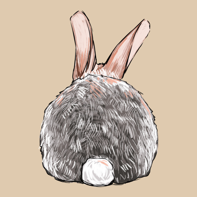 Easter Bunny Back View Heavyweight Sweatshirt by OliviaCreatesArt | Teevron