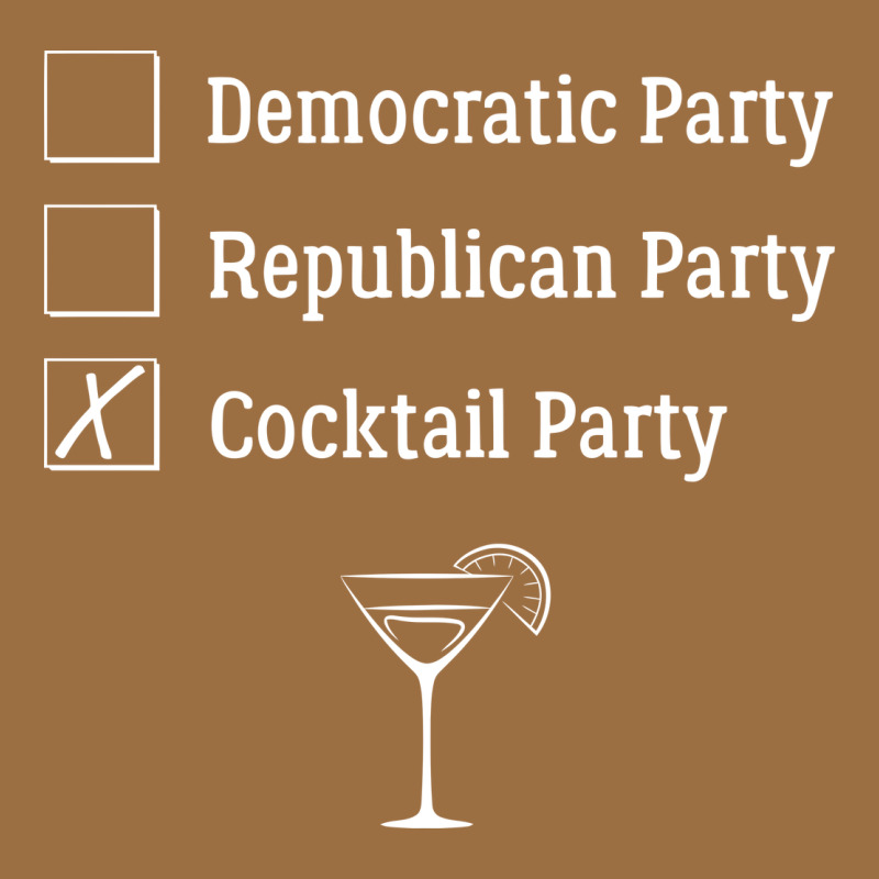 Democratic Republican Cocktail Party Funny Vintage Tee by artisFamous | Teevron