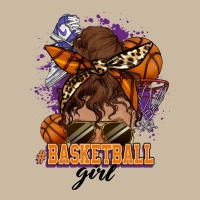 Messy Bun Basketball Girl Long Sleeve Tee | Teevron