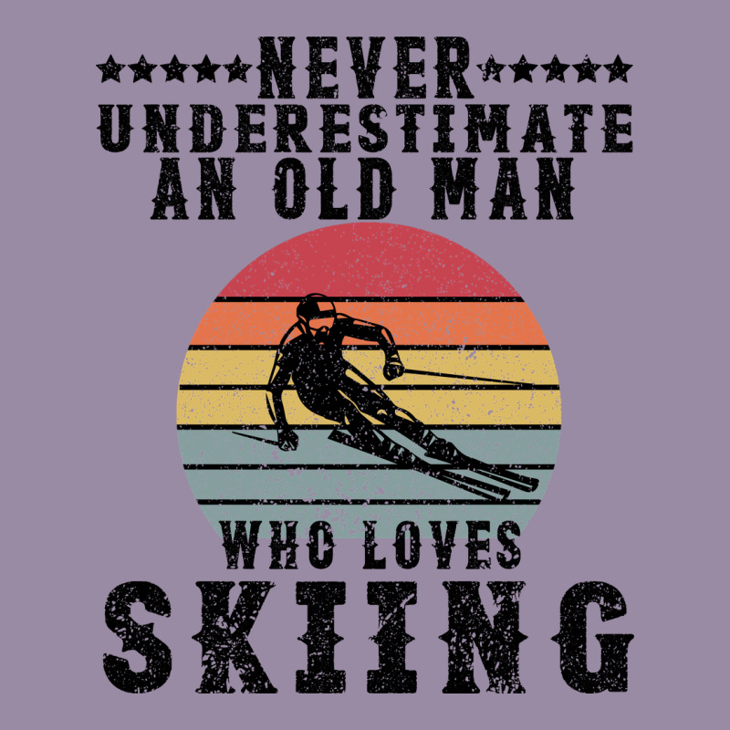 Never Underestimate An Old Man Who Loves Skiing Classic Tee by Bettercallsaul | Teevron
