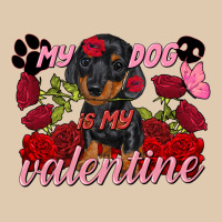 My Dog Is My Valentine's Day Heavyweight Sweatshirt | Teevron