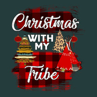Christmas With My Tribe Classic Tee | Teevron