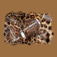 Football Background Leopard Vintage Tee | Teevron
