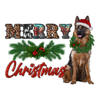 merry christmas german shepherd | Teevron