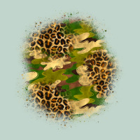 Camouflage And Leopard Patch Zipper Hoodie | Teevron