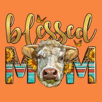 Western Blessed Mom Charolais Bull Mother's Day Premium Sweatshirt | Teevron