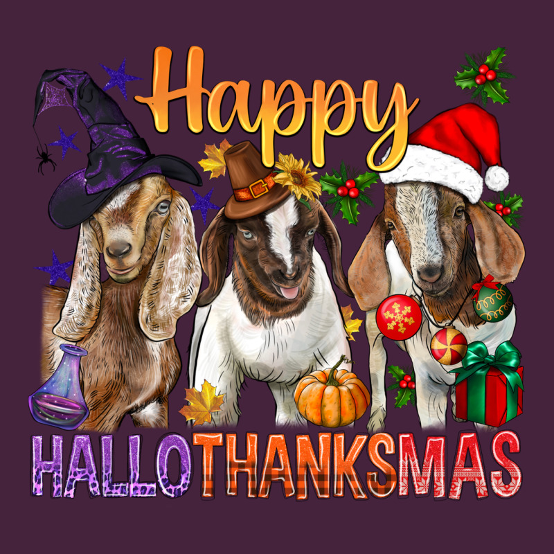 Happy Hallothanksmas Goats Premium Tee by BundleAndBundleShop | Teevron