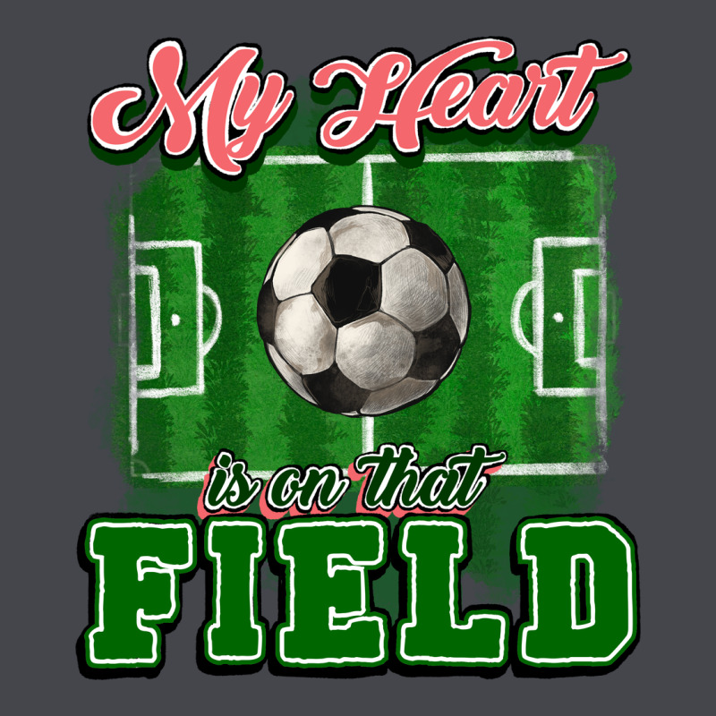 My Heart Is On That Court Soccer Long Sleeve Tee by HowdyJamesFarm | Teevron