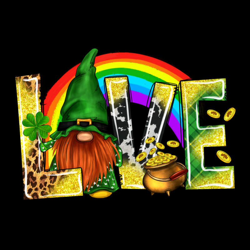 St. Patricks Love With Gnome Ladies Tee by BundleAndBundleShop | Teevron