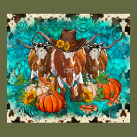 Fall Longhorn Cows Long Sleeve Tee | Teevron