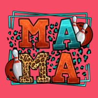 Bowling Mama Leopard Frame Mother's Day Premium Sweatshirt | Teevron
