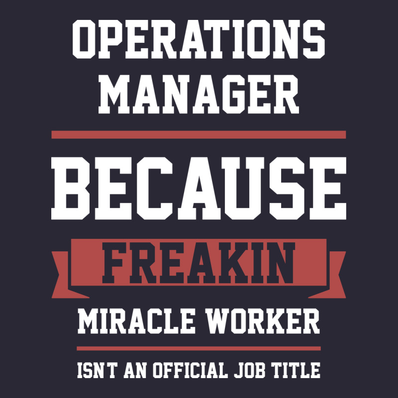 Operations Manager - Cool Gift Job Vintage Tee by artisFamous | Teevron