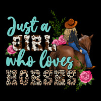 Just A Girl Who Loves Horses Heavy Core Tee | Teevron