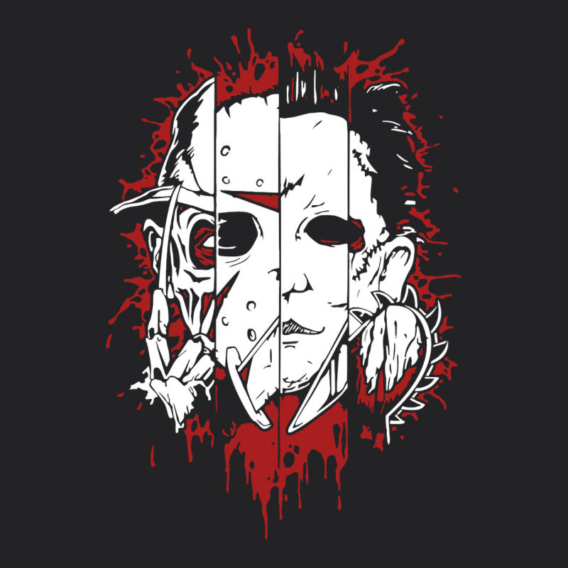 Friends Horror Face Mashup Horror Movies Halloween Vintage Tee by artisFamous | Teevron