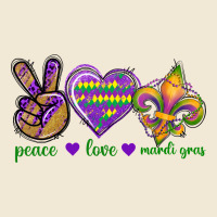 Peace Love Mardi Gras Premium Tee | Teevron