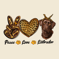 Peace Love Labrador Premium Tee | Teevron