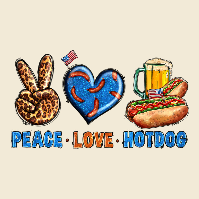Peace Love Hotdog Premium Hoodie by BundleAndBundleShop | Teevron