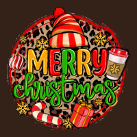Merry Leopard Merry Christmas Heavy Core Tee | Teevron