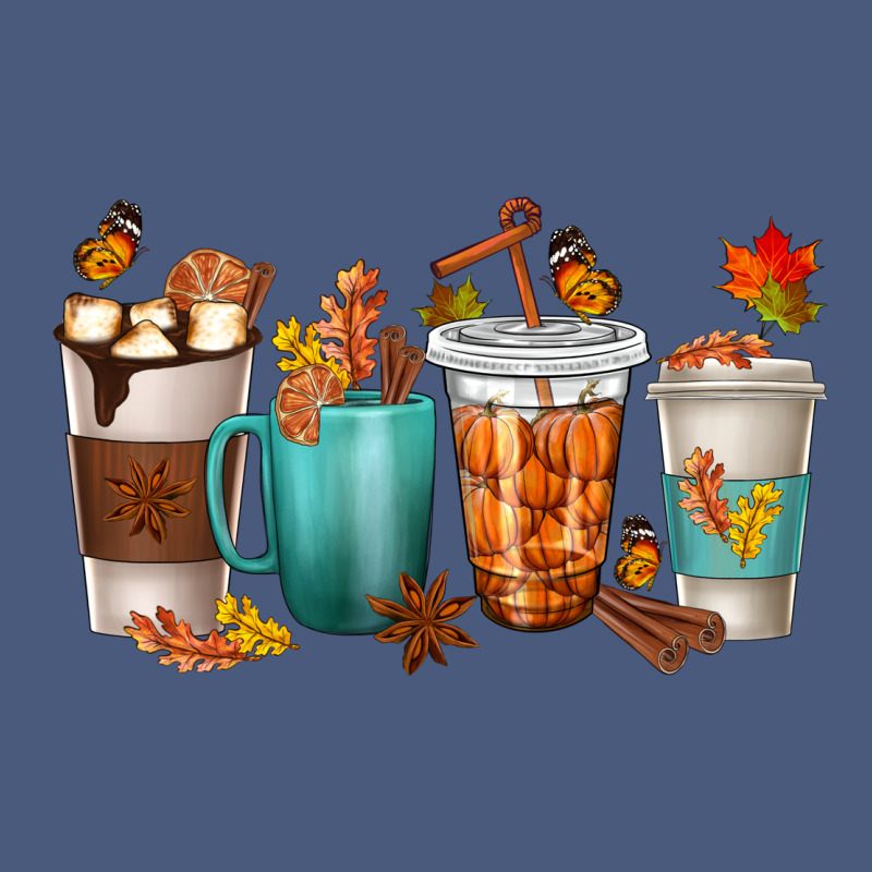 Thankful Coffee Cups Vintage Hoodie by texasbilliewilder | Teevron