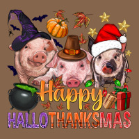 Happy Hallothanksmas Pigs Premium Tee | Teevron