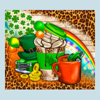 Coffee Cups St Patricks Day Tumbler Ladies Tee | Teevron