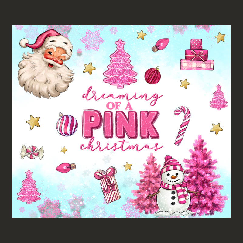 Dreaming Of A Pink Christmas Heavy Core Tee by MaliasSmallBusiness | Teevron