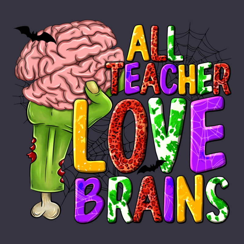 All Teacher Love Brains Vintage Hoodie by texasbilliewilder | Teevron
