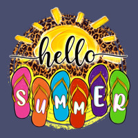 Hello Summer With Flip Flops Vintage Tee | Teevron